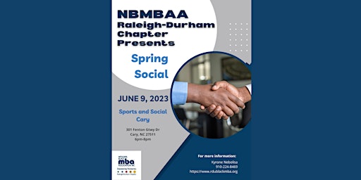 NBMBAA RDU Chapter Spring New Member Social