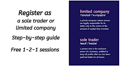 Setting up as a sole trader or limited company: step-by-step guide