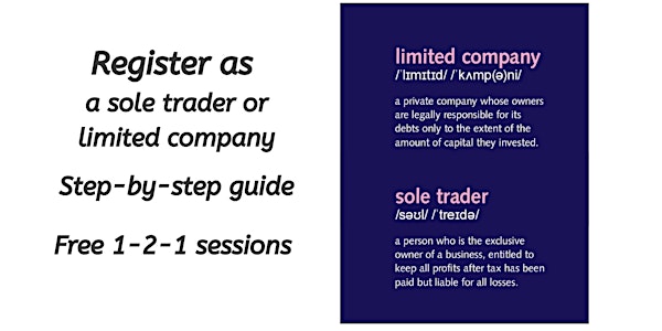 Setting up as a sole trader or limited company: step-by-step guide