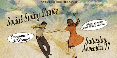Nov 17 Social Swing Dance primary image