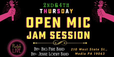 Open Mic / Jam Session w/ Big Fire Band