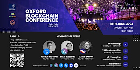 Oxford Blockchain Conference 2023