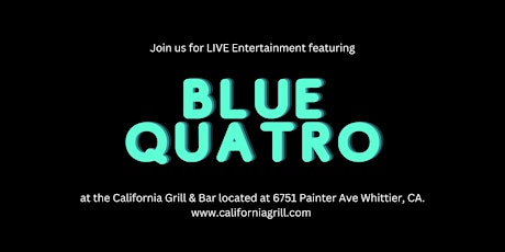 Live Entertainment with Quatro Jazz Band (Quartet)
