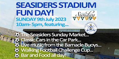 Seasiders Stadium Fun Day - Classic Car Park booking primary image