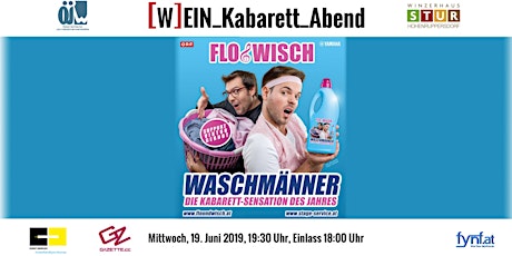 Hauptbild für ÖJW [W]EIN_Kabarett_Abend - Flo & Wisch "Waschmänner"