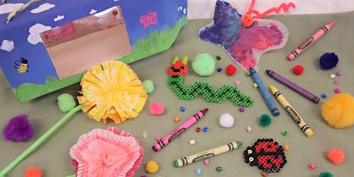 Bugs, Blooms, and Butterflies | July 4-6 | Art Explorers Ages 4-7 primary image