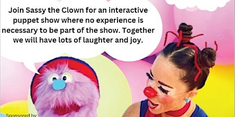 Sassy the Clown Puppet Show