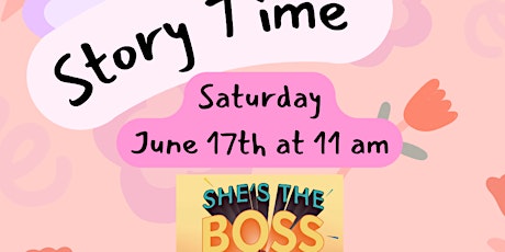 Author Story Time - featuring She's the Boss with Alana Toulopoulos