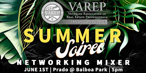 Imagem principal de VAREP SD Summer Soiree Networking Mixer