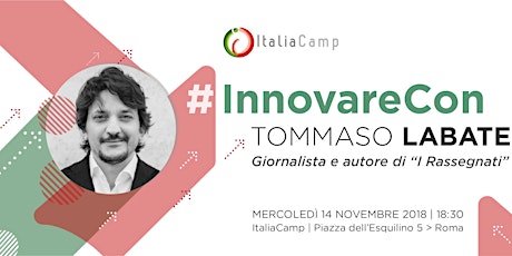 #InnovareCon Tommaso Labate