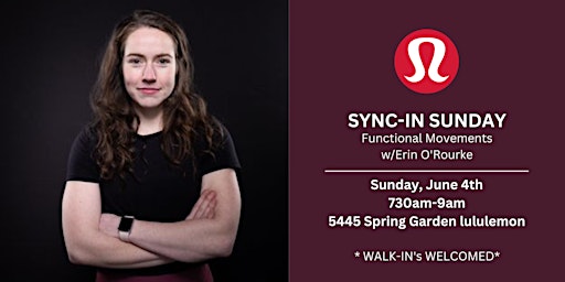 Sync-In Sunday: Functional Movement w/ Erin O'Rourke