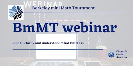 Berkeley mini Math Tournament Webinar primary image