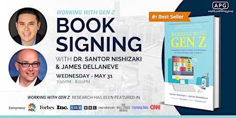 Working With Gen Z Book Signing With Dr. Santor Nishizaki & James DellaNeve