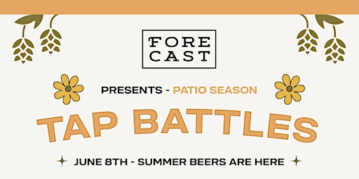 Imagem principal de FORECAST TAP BATTLES:  First Sips of Summer  Beer (Vancouver)