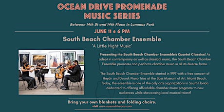 Ocean Drive Promenade Music Series - SBCE: A Little Night Music