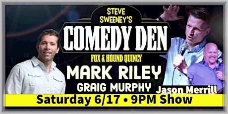 Mark Riley - Comedy Den at the Fox & Hound