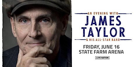 James Taylor at State Farm Arena on FRI Jun 16, 2023, 8:00 PM