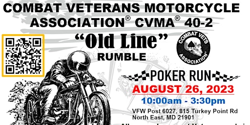 Old Line Rumble  2023  (CVMA 40-2 Poker Run) primary image