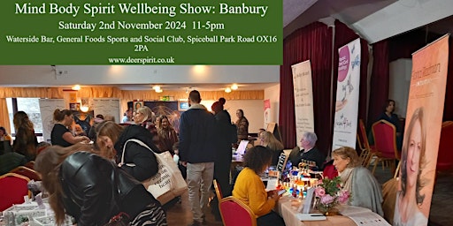 Imagem principal do evento Mind Body Spirit Wellbeing Show - Banbury