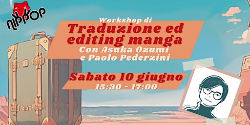 Workshop di traduzione ed editing manga con Asuka Ozumi e Paolo Pederzini