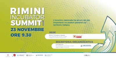Rimini Incubator Summit 2018 Rimini Incubator Summit 2018
