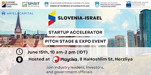 Slovenia-Israel Accelerator Pitch Event