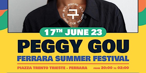 Peggy Gou Ferrara Summer Festival 17.06.23 primary image