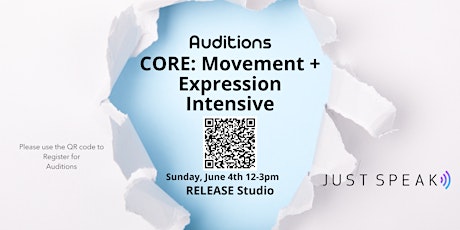 Youth Auditions CORE: Movement + Expression Intensive Ages 11-17