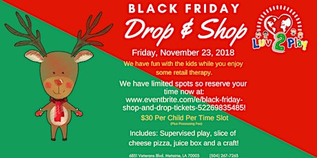 Black Friday Shop and Drop primary image