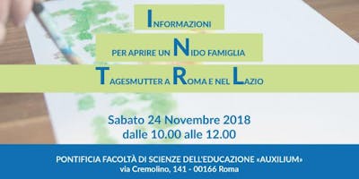 Informazioni per aprire un Nido Famiglia Tagesmutter a Roma e nel Lazio Informazioni per aprire un Nido Famiglia Tagesmutter a Roma e nel Lazio