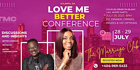 Love ❤️ Me Better Marriage Conference