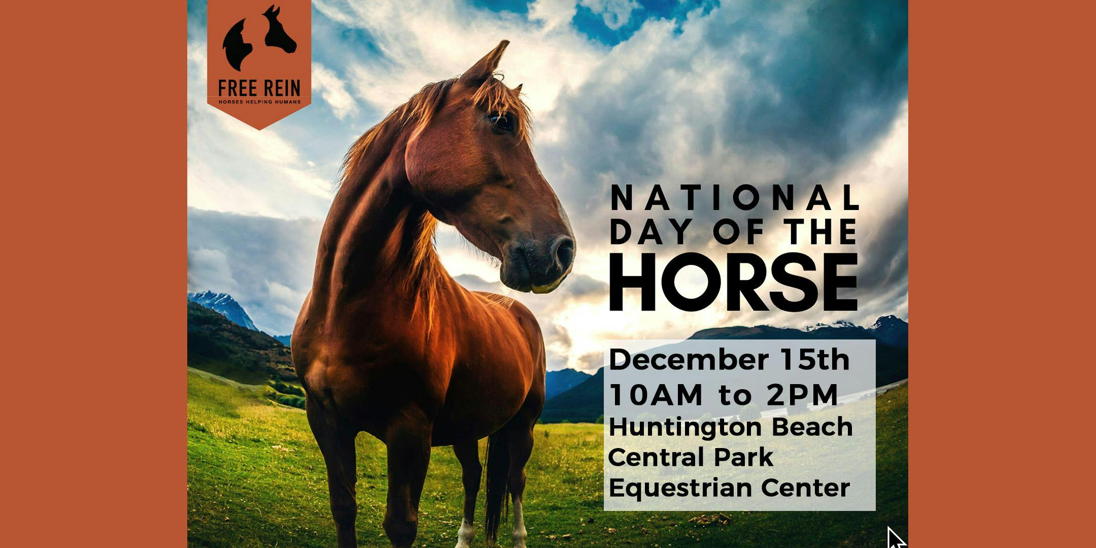 National Day Of The Horse Event 15 Dec 2018