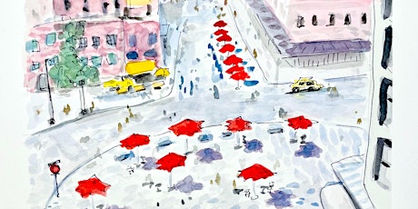 Watercolors on the Cobbles on Wednesday, August 16 primary image