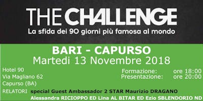 The Challenge BARI The Challenge BARI