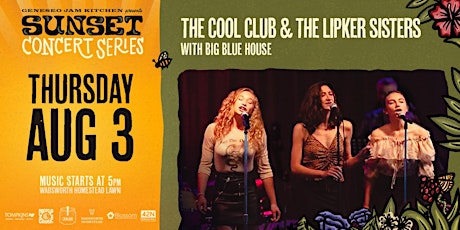 Cool Club & The Lipker Sisters w/ Big Blue House