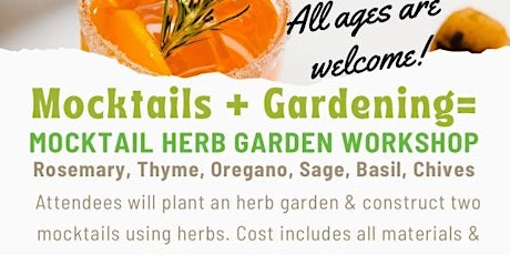 Mocktail Herb Garden Workshop
