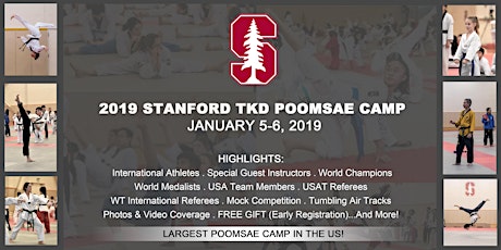 2019 Stanford Taekwondo Poomsae Camp primary image