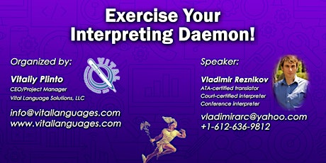 Exercise Your Interpreting Daemon!