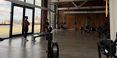 First timers Rowing Clinic with Veterans