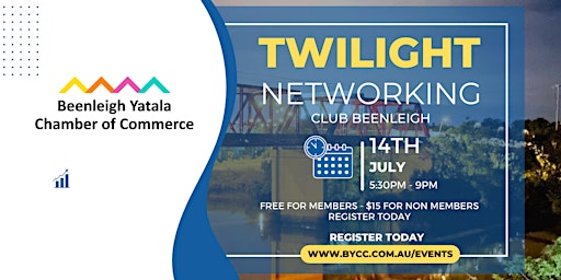 Beenleigh Yatala Chamber of Commerce Twilight Networking primary image