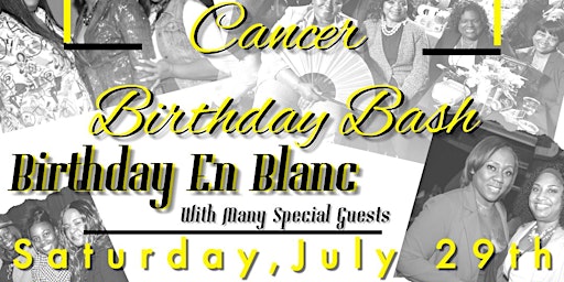 Birthday En Blanc: The Cancer Birthday Bash