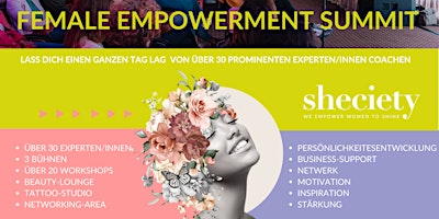 Sheciety - Female Empowerment Summit primary image