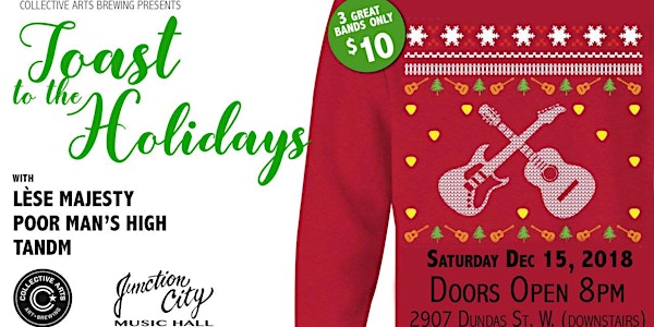 A Toast To The Holidays Concert - Poor Man's High + TANDM + Lese Majesty P...