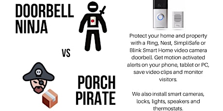 FREE Smart Home Help and Advice Sat 11/10 - 9am-10am - Doorbells, Cameras +