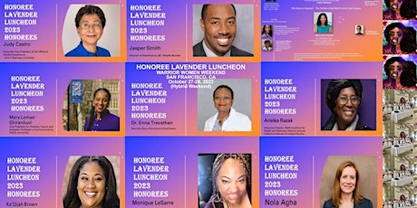HONOREE LAVENDER LUNCHEON