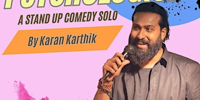 Karan Karthik MAD PSYCHOLOGIST:  Stand-up comedy in English in Rotterdam! primary image
