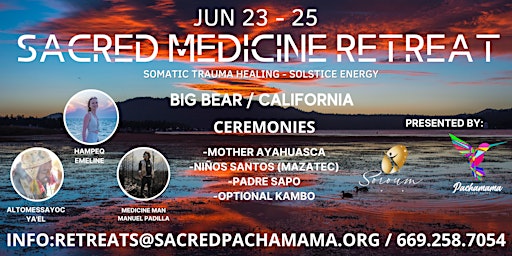 Primaire afbeelding van 3 - Day Sacred Plant Medicine Solstice Retreat