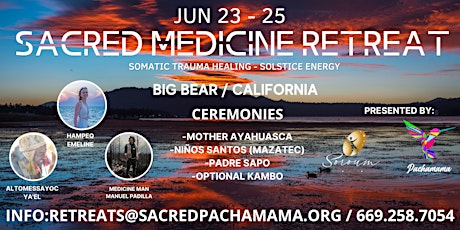 3 - Day Sacred Plant Medicine Solstice Retreat