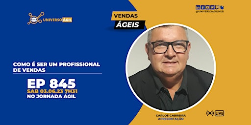 Imagem principal de #JornadaAgil731 E845 #VendasÁgeis Como é ser um profissional de vendas