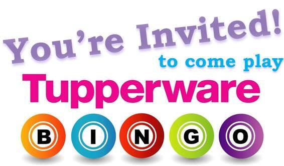 Tupperware Bingo 25 Nov 18 Tupperware Bingo 25 Nov 18